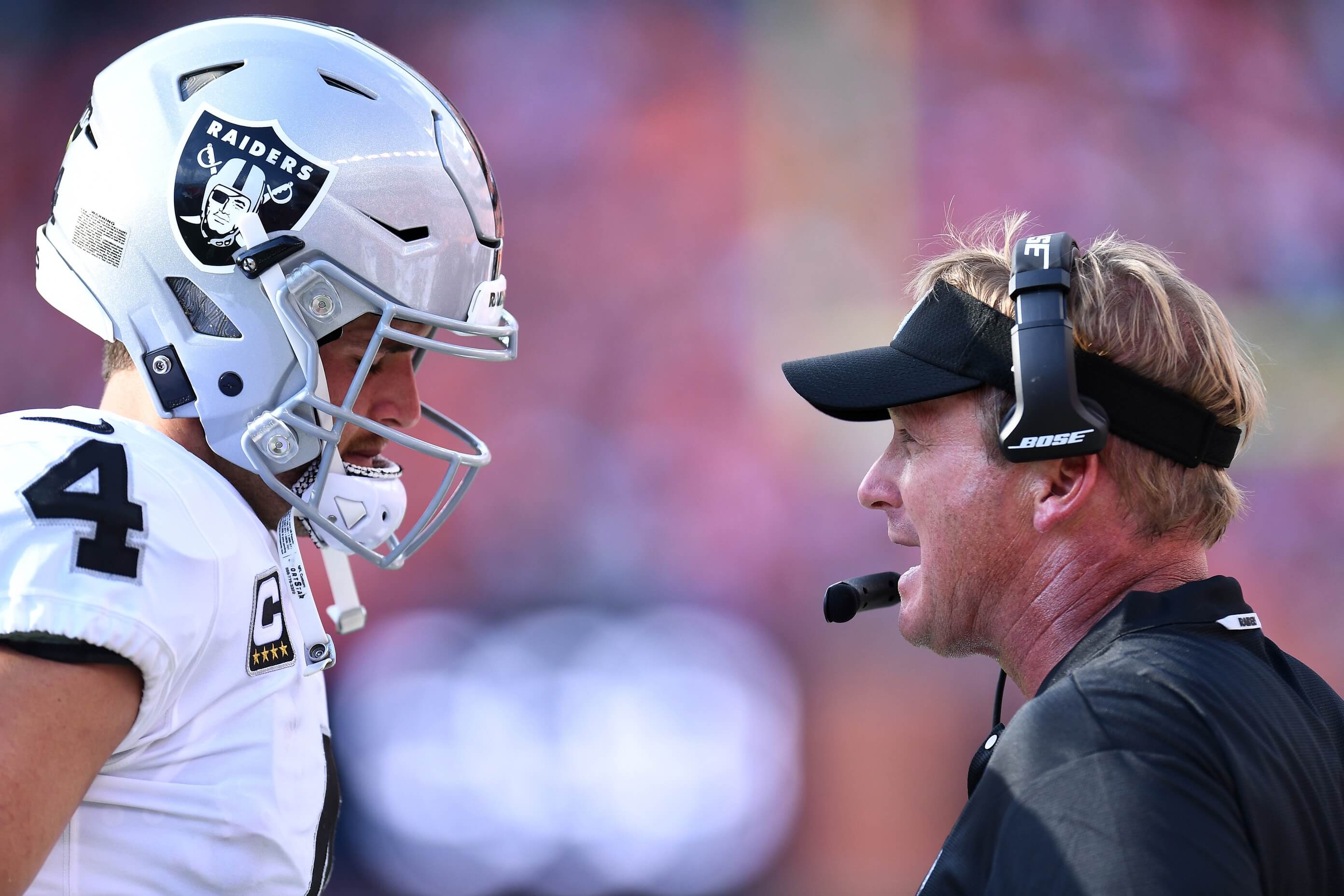 Derek Carr, Jon Gruden, Raiders