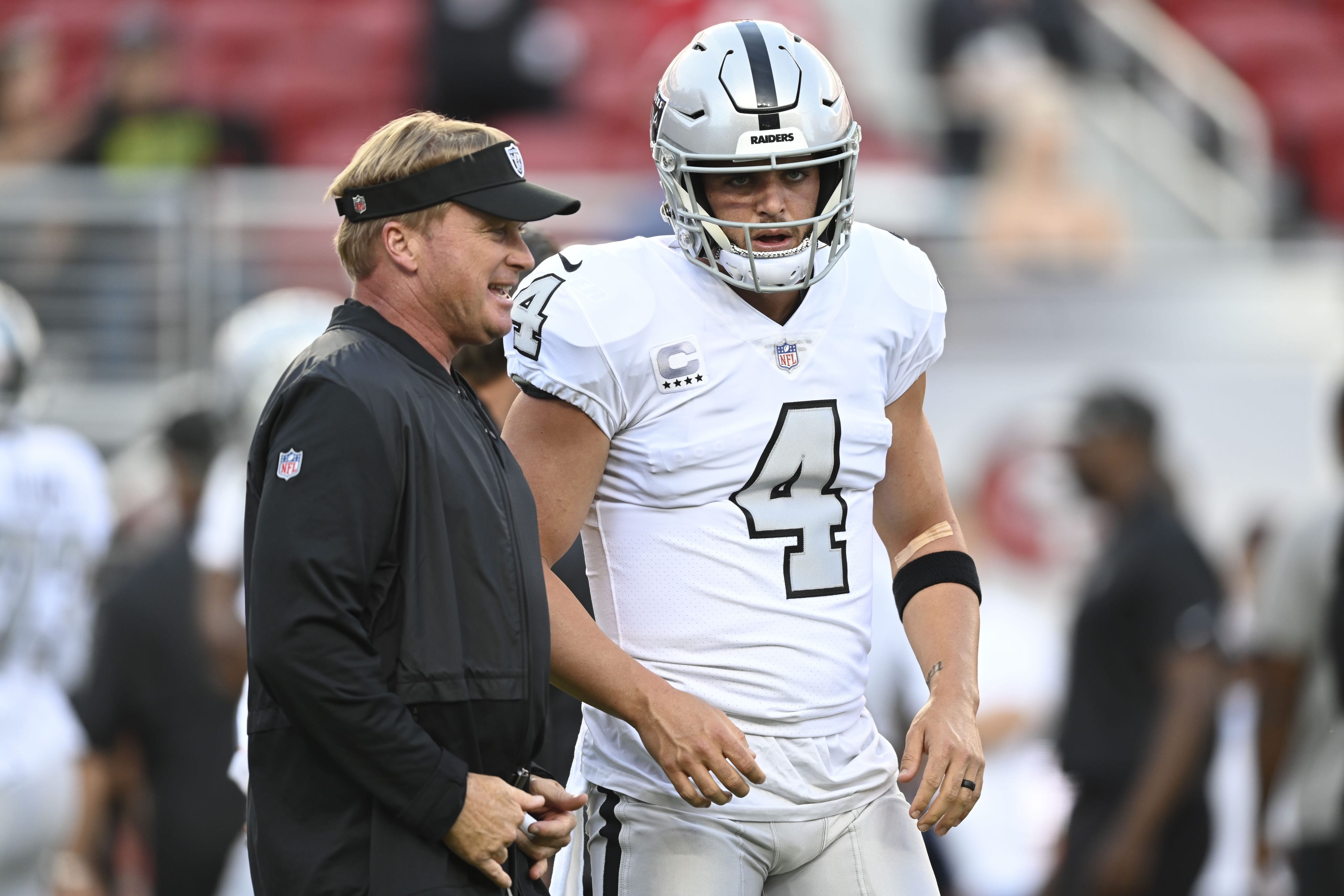 Derek Carr, Jon Gruden, Raiders