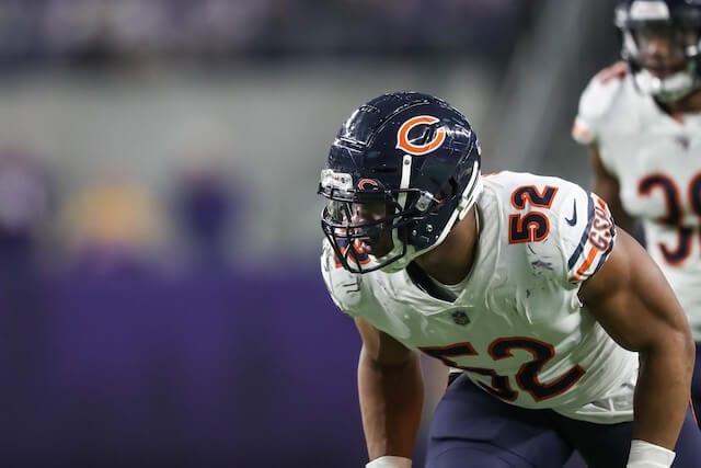 Khalil Mack, Raiders, Bears, 49ers