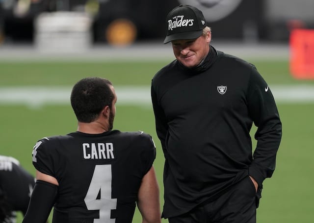 Derek Carr, Jon Gruden