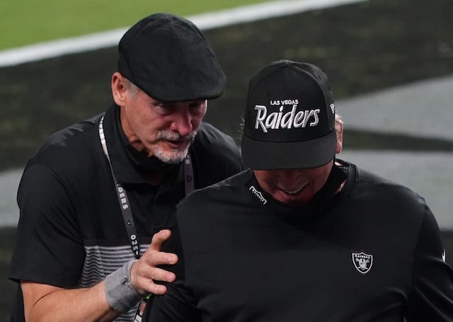 Jon Gruden, Mike Mayock, Raiders