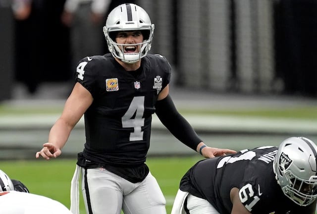 Derek Carr, Gabe Jackson