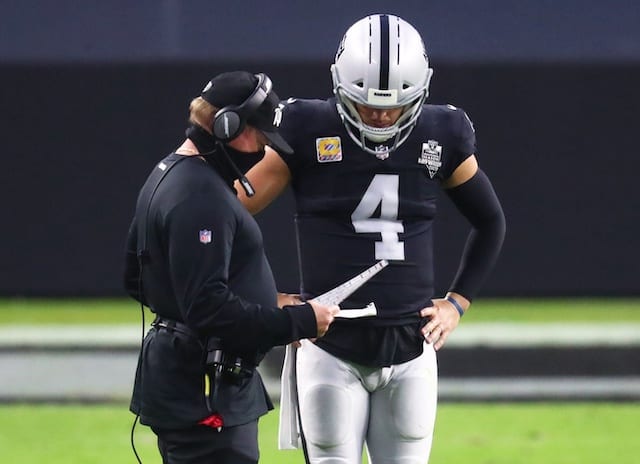 Derek Carr, Jon Gruden