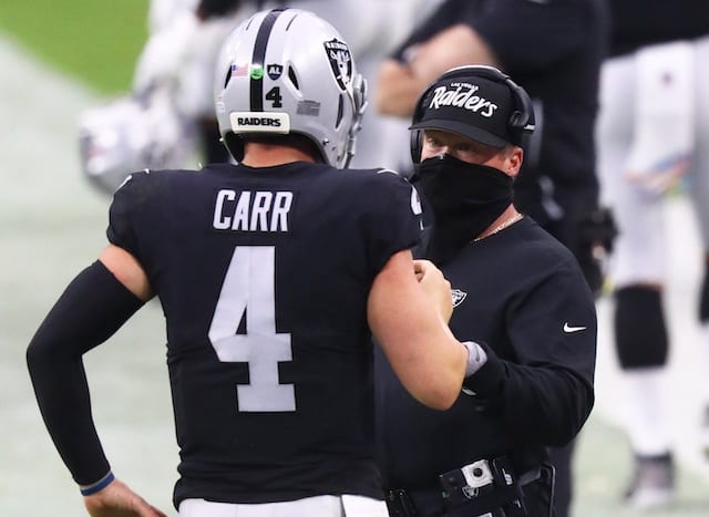 Derek Carr, Jon Gruden