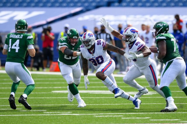 Quinton Jefferson, Bills, Raiders