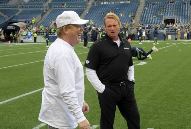 Mark Davis, Jon Gruden, Raiders