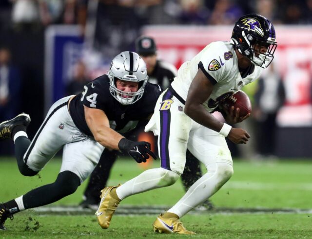 Carl Nassib, Raiders, Lamar Jackson, Ravens