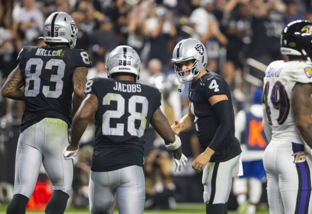 Derek Carr, Josh Jacobs, Raiders