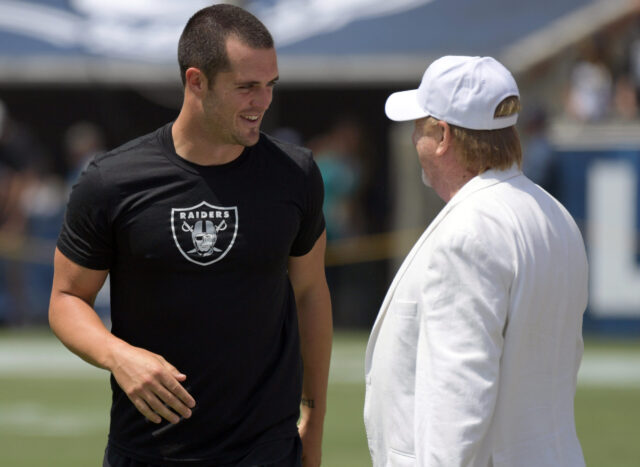 Mark Davis, Derek Carr, Raiders