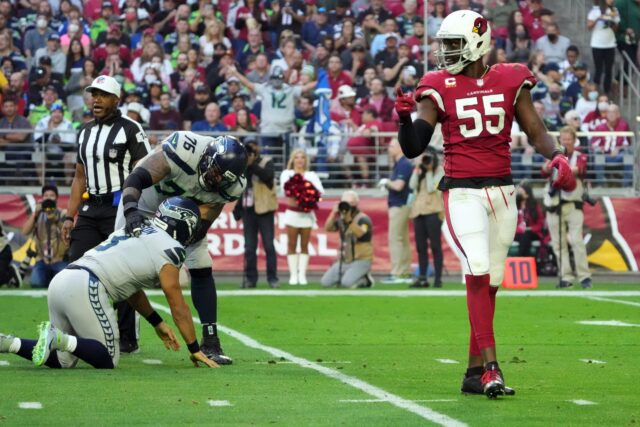 Chandler Jones, Russell Wilson