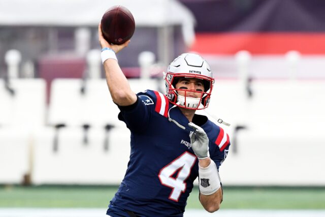 Jarrett Stidham, Raiders, Patriots