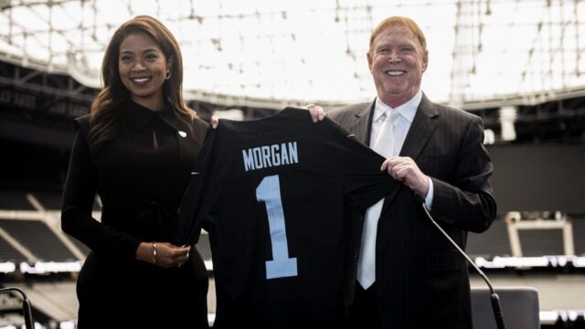 Sandra Douglass Morgan, Raiders, Mark Davis