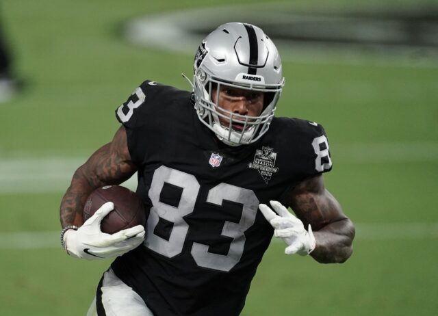 Darren Waller, Raiders, Giants