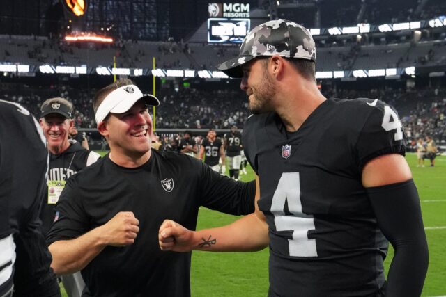 Josh McDaniels, Derek Carr, Raiders