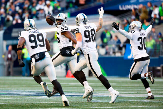 Chandler Jones, Maxx Crosby, Raiders