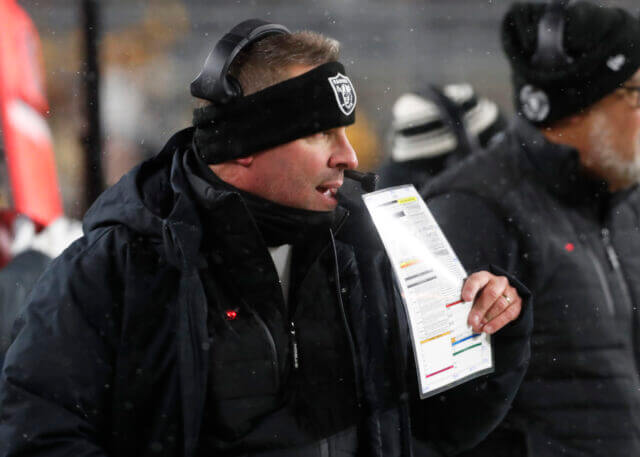 Josh McDaniels, Raiders, Steelers