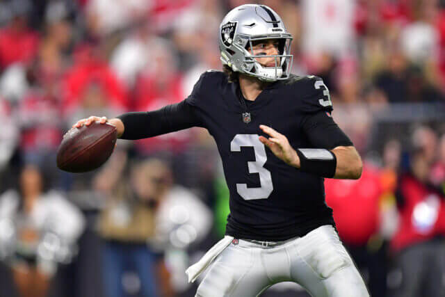 Jarrett Stidham, Raiders, Broncos