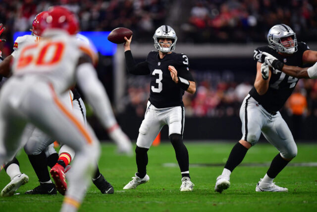 Jarrett Stidham, Raiders, Chiefs