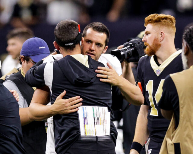 Derek Carr, Dennis Allen, Saints