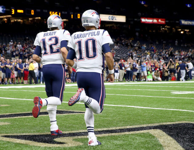 Jimmy Garoppolo, Tom Brady, Patriots, Raiders