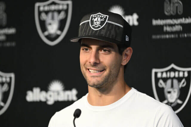 Jimmy Garoppolo, Raiders