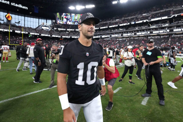 Jimmy Garoppolo, Raiders