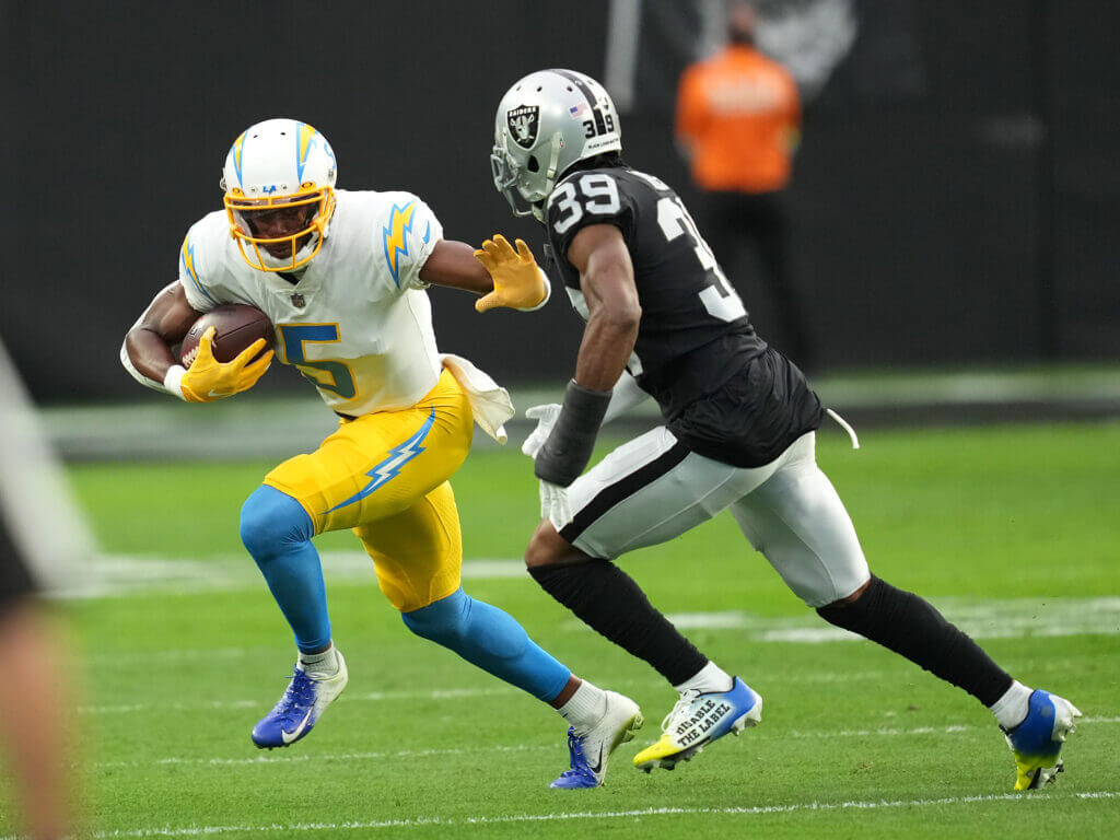 Joshua Palmer, Chargers, Raiders