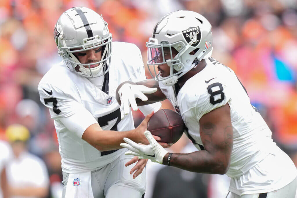 Josh Jacobs, Brian Hoyer, Raiders