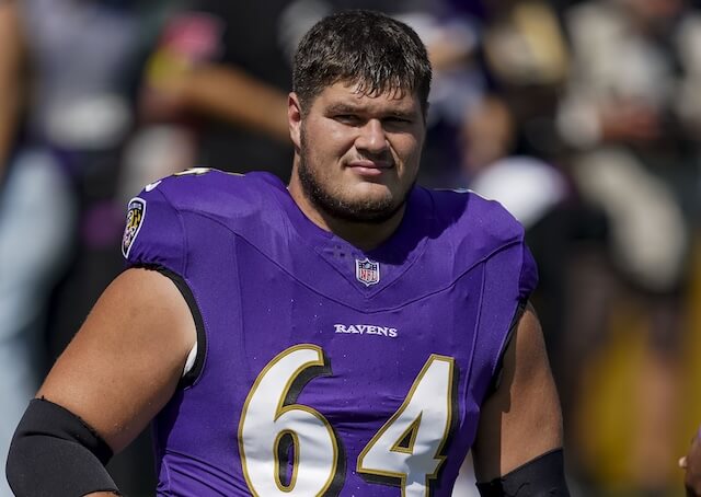 Tyler Linderbaum, Raiders, Ravens